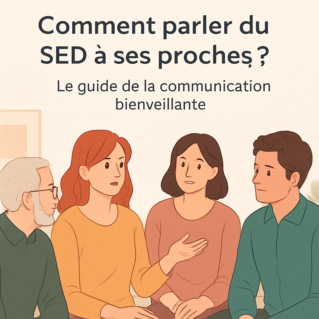 Comment parler du SED à ses proches ? Le guide de la communication bienveillante