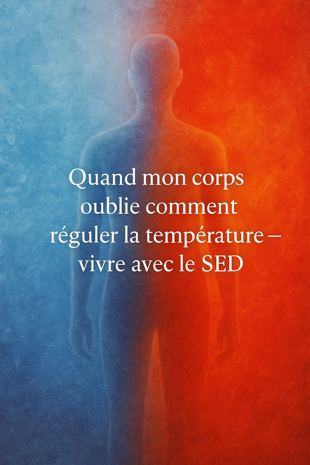 Vivre avec le SED : Quand mon corps oublie comment gérer la température